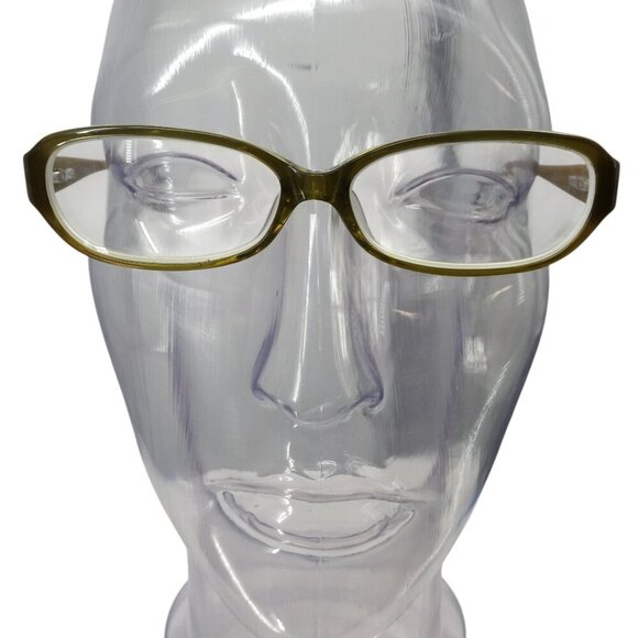 Michael Kors M2660 Green Plastic Eyeglass Frames 52-18-140 Olive Rectangle - Picture 10 of 11